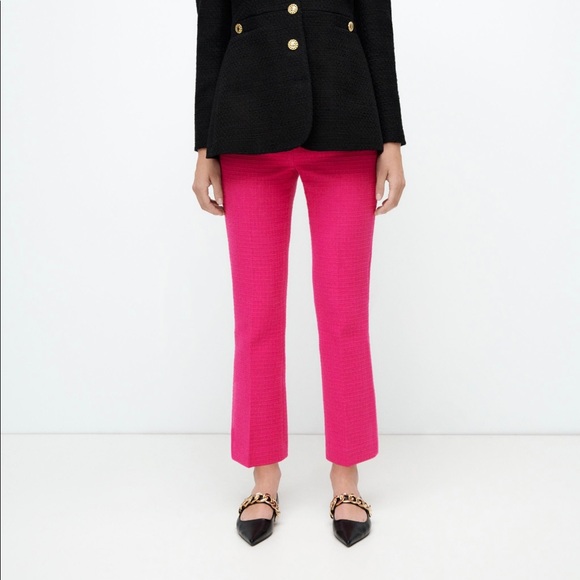 COPY - Zara Fuchsia Mini Flare Pant - Picture 1 of 2